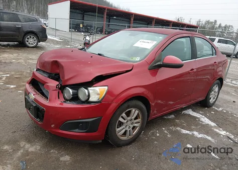2012 Chevrolet Sonic 2Lt z USA, uszkodzony, nr VIN 1G1JC5SH2C4213100